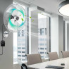 SOARS Ventilateur Mural φ56 CM 120W, Vitesses, Angle Vertical 30° & Angle Horizontal Automatique 85°, Ventilateur Industriel pou