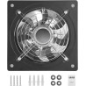 VEVOR Ventilateur Extraction Mural 25,4 cm Ventilateur Extracteur 1678 m³/h Extracteur d'Air pour Grenier, Garage, Sous-sol, Ate