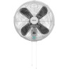 Cecotec Ventilateur Mural EnergySilence 4500 Power Wall, 50W, Diamètre 45 cm (18"), 4 Pales Aérodynamiques, Interrupteur Chaînet