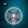Cecotec Ventilateur Mural EnergySilence 4500 Power Wall, 50W, Diamètre 45 cm (18"), 4 Pales Aérodynamiques, Interrupteur Chaînet