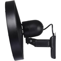 sygonix SY-6661434 Ventilateur Mural 50 W (Ø x H) 45 cm x 45.5 cm Noir avec télécommande, oscillant, minuteur, pivotant