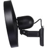 sygonix SY-6661434 Ventilateur Mural 50 W (Ø x H) 45 cm x 45.5 cm Noir avec télécommande, oscillant, minuteur, pivotant