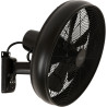 Lucci AIR BK Ventilateur mural (Ø) 410 mm Couleur du boîtier (détails): noir
