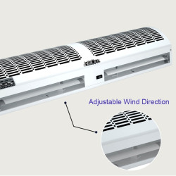 Rideau d'air De Porte Commerciale, Réglable À 2 Vitesses, Faible Bruit, Grand Volume d'air, Silencieux, 220V, 60/90/100/120/150c