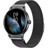 Acclafit montre connectée femme homme avec appel bleutooth, smartwatch ronde 1,38" avec 147+ modes sportifs, cardiofréquencemètr