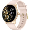 Acclafit montre connectée femme homme avec appel bleutooth, smartwatch ronde 1,38" avec 147+ modes sportifs, cardiofréquencemètr