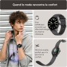 Acclafit montre connectée femme homme avec appel bleutooth, smartwatch ronde 1,38" avec 147+ modes sportifs, cardiofréquencemètr