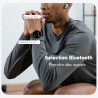 Acclafit montre connectée femme homme avec appel bleutooth, smartwatch ronde 1,38" avec 147+ modes sportifs, cardiofréquencemètr