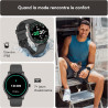 Acclafit montre connectée femme homme avec appel bleutooth, smartwatch ronde 1,38" avec 147+ modes sportifs, cardiofréquencemètr