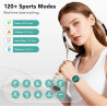 Montre connectée femme amoled 1,27 pouces hd, smartwatch bleutooth 5.4, montre intelligente femme, 120+ modes sport, 200+ cadran