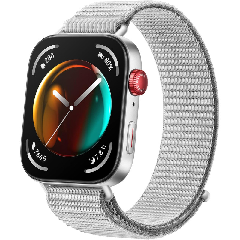 HUAWEI Montre FIT AMOLED 3,2 cm, design ultra fin, gestion intégrale de la condition physique et de la santé, autonomie de batte