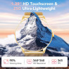 Montre connectée femme avec appel bleutooth 5.4, smartwatch fonction féminine 1.39" hd, 120+ modes sportifs, 200+ cadrans person