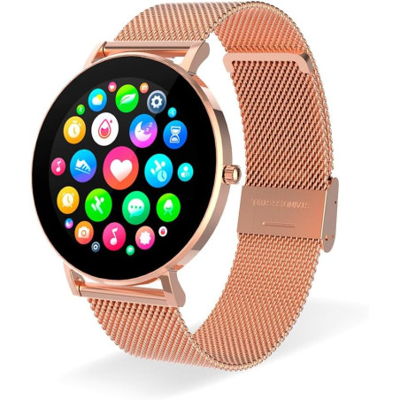 DCU Smartwatch Boulevard Or Rose Smartwatch 1 3"