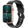 Montre Connectée Femme Montre Sport Bracelet Connecté Podometre Cardiofrequencemetre Oxymetre Trackers d'Activité Etanche IP68 p