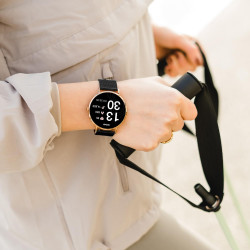 XCOAST SIONA 2 AMOLED 1,3" Montre Intelligente pour Femme, étanche, pouls, Pression Sanguine, oxygène dans Le Sang, 21 Modes Spo