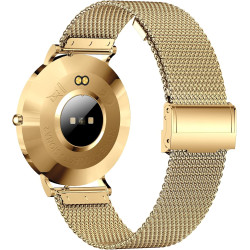 XCOAST SIONA 2 Montre connectée classique pour femme avec écran AMOLED plat 6,9 mm Compatible avec iOS Android Tracker de fitnes