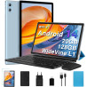 2026 tablette 10 pouces android , 20 go ram + 128 go rom (tf 2 to), octa core/5g+2,4g wi-fi 6/bleutooth 5.0/6000 mah/widget/8 mp