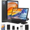 2026 tablette 10 pouces android , 20 go ram + 128 go rom (tf 2 to), octa core/5g+2,4g wi-fi 6/bleutooth 5.0/6000 mah/widget/8 mp
