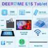 2026 tablette 10 pouces android , 20 go ram + 128 go rom (tf 2 to), octa core/5g+2,4g wi-fi 6/bleutooth 5.0/6000 mah/widget/8 mp