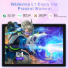 Tablette 10 Pouces Android 14 , 22GoRAM + 128Go ROM (1To TF),Widevine L1/Octa-Core/2.0GHz/5G WiFi/8000mAh/BT 5.0/5+8MP/Soutenir 