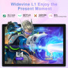 Tablette 10 Pouces Android 14 , 22GoRAM + 128Go ROM (1To TF),Widevine L1/Octa-Core/2.0GHz/5G WiFi/8000mAh/BT 5.0/5+8MP/Soutenir 