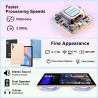 Tablette android 14 tablette 10 pouces , 22goram+128go rom (1to tf), widevine l1|8000mah| octa-core|2.0ghz| 5g wifi| bt 5.0| 5+8