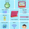 ZIOVO Tablette 10 Pouces Android 14 Tablette Enfants,20Go RAM+128Go ROM(TF 1To),Widevine L1，WiFi 6 Tablettes,Octa-cœur, 6000mAh 