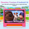 ZIOVO Tablette 10 Pouces Android 14 Tablette Enfants,20Go RAM+128Go ROM(TF 1To),Widevine L1，WiFi 6 Tablettes,Octa-cœur, 6000mAh 
