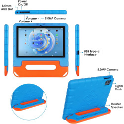 ZIOVO Tablette 10 Pouces Android 13 Tablettes,12Go RAM+128Go ROM(TF 1To),5G WiFi Tablette Tactile,Octa-Core 2.0 Ghz,/5+8 MP/6000