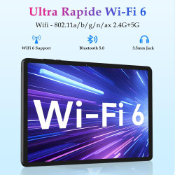 ZIOVO Tablette 10 Pouces Android 14 Tablette Enfants,20Go RAM+128Go ROM(TF 1To),Widevine L1,WiFi 6 Tablettes,Octa-cœur,6000mAh |