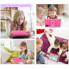 Tablette enfants 7 pouces android tablette éducative enfant avec écran hd, 8go ram+64go rom(tf 256go), contrôle parental, bleuto
