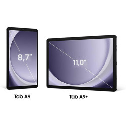 SAMSUNG Tablette Tactile Galaxy Tab A9+ 64 Go WiFi Gris Anthracite