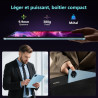 Tablette 10 pouces, android 15, 20go ram + 128go rom(1 to extensible) 8580 mah batterie, octo-cœur 5g wifi tablette tactile, 5+1