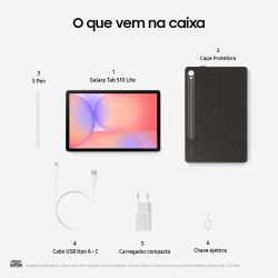 Samsung Galaxy Tab S10 Lite avec S-Pen | 128 Go, 6 Go de RAM, Wi-FI Uniquement | Écran LCD 10,9 po 90 Hz, Tablette Android 15 Wi