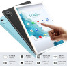 Tablette android tablette 10 pouces avec gemini ai tablette tactile avec 128go rom (tf/2to) octa-core 2.0 ghz丨 5g wifi 6+bleutoo