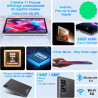 2026 tablette android tablette 11 pouces tablette avec 256go rom (tf 2 to) gemini ai, 2000 x 1200 fhd, octa-core 2.0 ghz, 2.4g+5