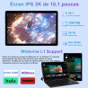 fezawio 2026 Dernier 10 Pouces Tablette Android 15 avec 5G Wi-FI 6,20 GO RAM+128 GO ROM (1To TF),Octa-Core Tablette Tactile PC,G
