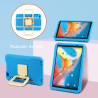 fezawio Tablette pour Enfants 10 Pouces, système Android 13, 14 Go de RAM + 128 Go de ROM (Carte TF 512 Go), Double caméra, Wi-F