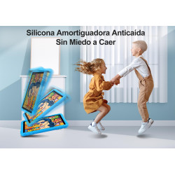 fezawio Tablette pour Enfants 10 Pouces, système Android 13, 14 Go de RAM + 128 Go de ROM (Carte TF 512 Go), Double caméra, Wi-F