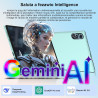 Android 15 Tablette 10 Pouces avec Gemini AI, Octa-Core Tablettes PC, 30 GO RAM+ 64 GO ROM (1TO TF), 3.5mm Audio/ WiFi 6 & BT 5.