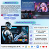 Android 15 Tablette 10 Pouces avec Gemini AI, Octa-Core Tablettes PC, 30 GO RAM+ 64 GO ROM (1TO TF), 3.5mm Audio/ WiFi 6 & BT 5.