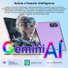 Android 15 Tablette 10 Pouces avec Gemini AI, Octa-Core Tablettes PC, 30 GO RAM+ 64 GO ROM (1TO TF), 3.5mm Audio/ WiFi 6 & BT 5.