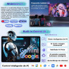 Android 15 Tablette 10 Pouces avec Gemini AI, Octa-Core Tablettes PC, 30 GO RAM+ 64 GO ROM (1TO TF), 3.5mm Audio/ WiFi 6 & BT 5.