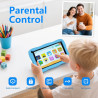 Sumtab tablette enfants 7 pouces android tablette pour enfant avec 8gb ram+64gb rom(tf 256gb), contrôle parental, wifi, bleutoot