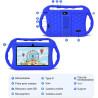 Veidoo Tablette Android 7 Pouces,2Go RAM 32Go ROM, WiFi, Écran HD, Application Préinstallée avec Contrôle Parental, Jeux, Étui É