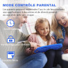 Veidoo Tablette Android 7 Pouces,2Go RAM 32Go ROM, WiFi, Écran HD, Application Préinstallée avec Contrôle Parental, Jeux, Étui É
