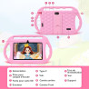Veidoo Tablette Android 7 Pouces,2Go RAM 32Go ROM, WiFi, Écran HD, Application Préinstallée avec Contrôle Parental, Jeux, Étui É