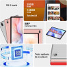 Gemini ai tablette android tablette10 pouces, 128 go rom +2 to tf extensible, octa-core, widevine l1, gms certification, 5gwifi,
