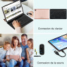 Gemini ai tablette android tablette10 pouces, 128 go rom +2 to tf extensible, octa-core, widevine l1, gms certification, 5gwifi,