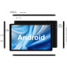 2026 tablette android tablette 10 pouces 128go rom (extensible 2to),gemini ai, octa-core 2.0 ghz, wifi 6/5g/2.4g, widevine l1, 8